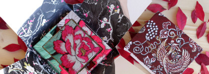 Cle de Peau Beaute Kimono Dream Makeup Collection Holiday 2019. Лимитированная палетка для макияжа глаз Cle de Peau Beautу Kimono Dream Eye Color Quad # 320 Drapen in Velvet