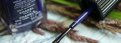 Сине-фиолетовый красавец Chanel Le Vernis Nail Colour # 622 Violet Piquant