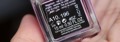 ANNY Nail Polish # 196 Lavender Lady