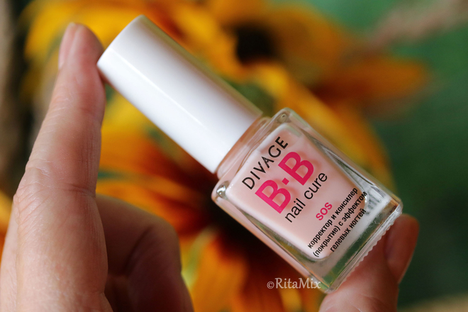 Divage BB nail cure SOS корректор и кондиционер с эффектом гелевых ...