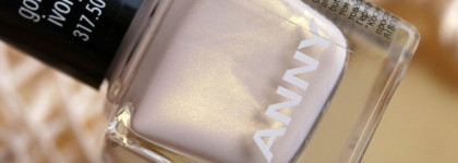 ANNY Nail Polish # 222.80 California dreamin, # 243 welcome aboard, # 317.50 golden ivory