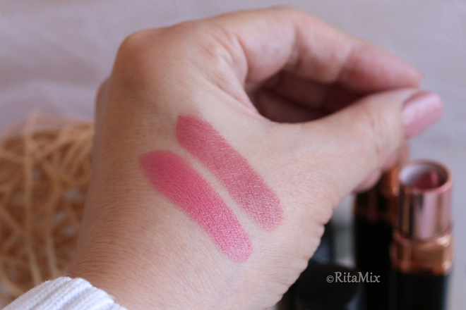 Два нюда Inglot Kiss Catcher # 902 Blush Wine и # 903 Dusty Pink