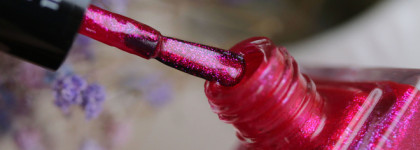 Какие времена, такие и праздники. ANNY Nail Polish # 110.50 pink flash и # 357 granite star