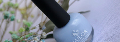 Nailor Nail Polish # 605NP Sisley - самый красивый серо-голубой лак в моей коллекции