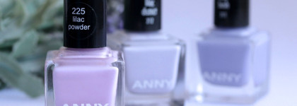 Лиловая пастель Anny. Anny Nail Polish: # 211 lilac bash, # 212 lilac district, # 225 lilac powder