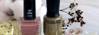 История одного маникюра с лаком Anny, топом Masura и золотой фольгой