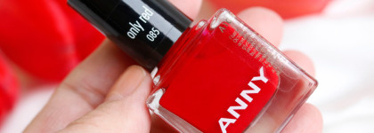 Красный май: Anny Nail Polish # 085 Only Red