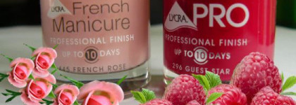 Дикая роза и спелая малинка. Лаки French Manicure № 445 и Lycra Pro № 296 от Rimmel