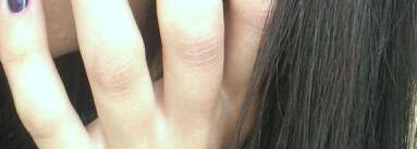 Мои чернильные ногти