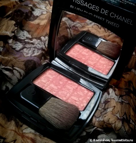 Chanel Les Tissages de Chanel Blush Duo Tweed Effect 90 Tweed Pink Paradise