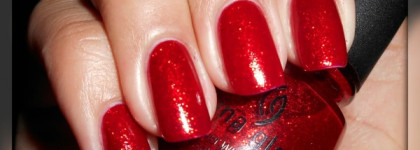Готовимся к Новому году с China glaze # 182 Ruby pumps