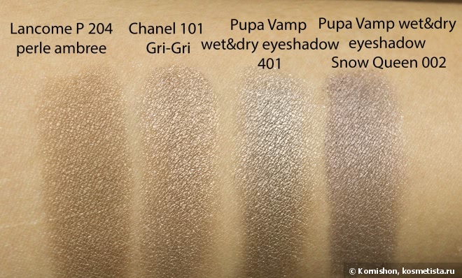 Запеченные тени для век из коллекции Snow Queen Pupa Vamp! Wet and Dry Eyshadow Baked Eyeshadow № 002