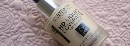 Большой пост о тональных основах Catrice: HD Liquid Coverage Foundation, All Matt plus, 24h Made to stay