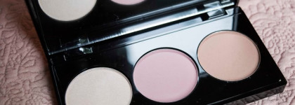 Kristall Minerals cosmetics Компактная палетка "трио минеральных продуктов для лица C302 Зимняя сказка"