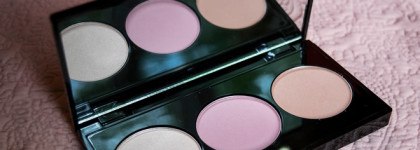 Kristall Minerals cosmetics Компактная палетка "трио минеральных продуктов для лица C302 Зимняя сказка"