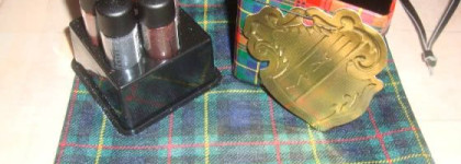 Рождественский набор пигментов от M.A.C из коллекции Tartan Talе, + фото на глазах