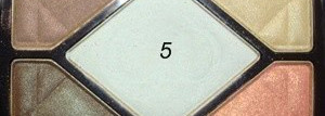 Палетка теней Dior 390 Mystic Jade