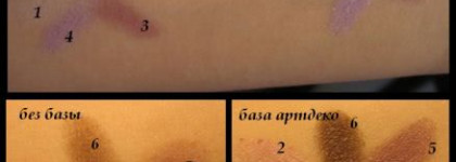 Тени-пудра для век couleurs nature Yves Rocher