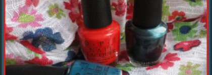 Моё RGB трио лаков OPI