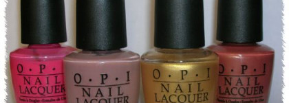 OPI - квартет моих лаковых любимцев