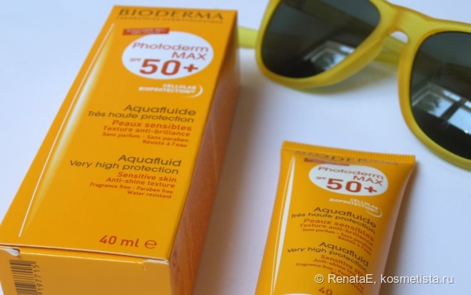 Достойная конкуренция азиатским санскринам с Bioderma Photoderm Max Aquafluide SPF 50+