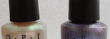 Лаки для ногтей OPI: The Color to Watch и Pearl of Wisdom