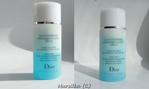 Dior средство для снятия макияжа с глаз