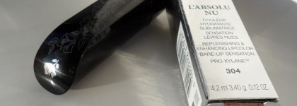 Новая роза в косметичке - Lancome L'Absolu Nu 304 Rose Dentelle - помада из третьей, интенсивной, группы