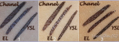 Коричневое трио для макияжа глаз от Estee Lauder (карандаш, подводка, тушь)