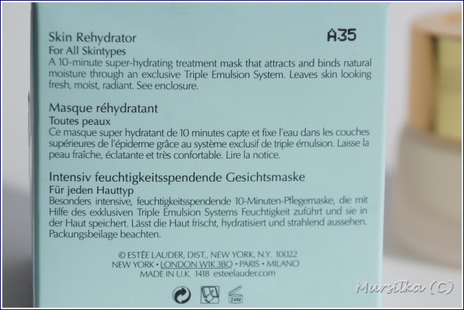 Estee Lauder Triple Creme Skin Rehydrator - всесезонное увлажнение