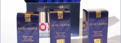 Estee Lauder Pure Color Nail Lacquer Travel Exclusive - Набор трёх лаков для ногтей