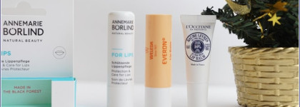Уход за губами на основе натуральных масел (Weleda, L'Occitane, AnneMarie Boerlind)