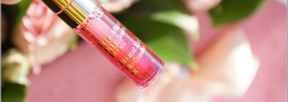 Clarins / масло Lip Comfort Oil 02 Raspberry + матовая помада Joli Rouge Velvet 742V