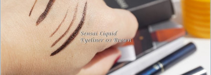 Sensai Liquid Eyeliner 02 Brown - Подводка-хамелеон, с кисточкой и кнопочкой