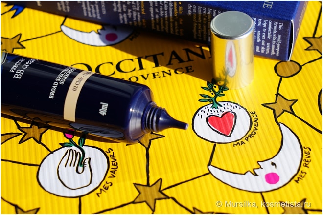 L'Occitane Immortele Precious BB Creme Broad Spectrum SPF 30 Sunscreen #02 Light / тон и уход