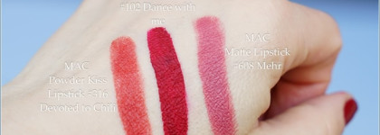 Три матовые помады MAC: сладкая, идеальная и сложная