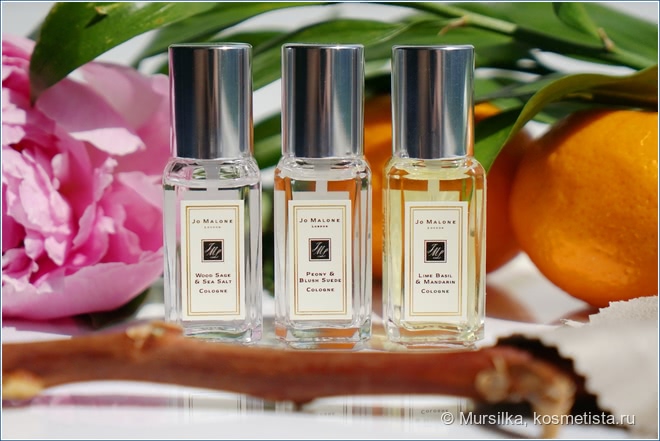 Jo Malone London - три одеколона, чтобы влюбиться