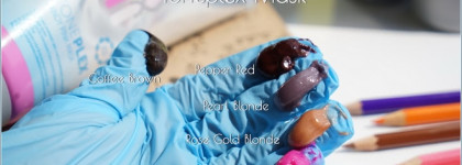 Londa Professional Toneplex Coffee Brown Mask - оттенок и уход (на неокрашенных волосах)