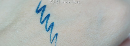 Kiko Milano Wonder Woman: подводка #02 Heroic Blue, тени #01 Fierce Lady, помада #03 Special Mauve