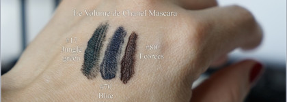 Chanel Le Volume и Chanel Le Volume Revolution Mascara (17 Jungle Green, 70 Blue Night, 80 Ecorces)