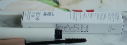 Uvinion Lash Styling Mascara Тушь для ресниц 3 в 1 / результат на скромных ресницах