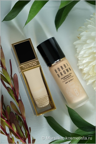 Tom Ford & Bobbi Brown - лучшие тональные кремы с широким температурным режимом