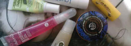 мои помощники в уходе за губами