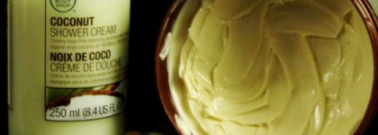 The Body Shop Coconut Shower Gel and Body Butter: гель для душа и масло для тела "Кокос"