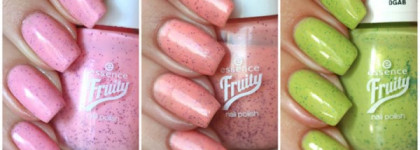 Essence Fruity: три лака с глиттером