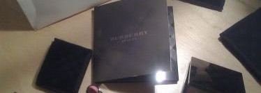 Моя косметика Burberry
