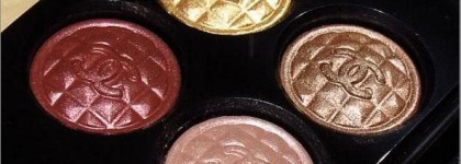 Рождественская палетка Chanel Quadra Eye Shadow Harmonie Du Soir