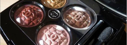 Рождественская палетка Chanel Quadra Eye Shadow Harmonie Du Soir