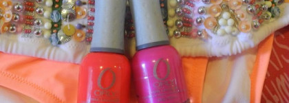 Два ярких лака для отпуска на море