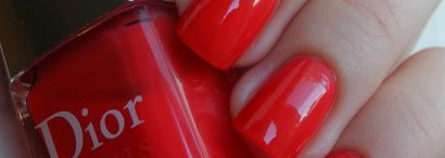 Красное желе от Dior